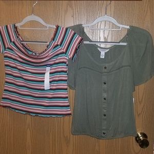 NWT 2 Arizona Tops!